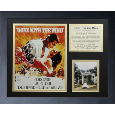 Gone with the Wind Framed Memorabilia
