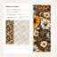 Papier peint floral Earthy Daisy