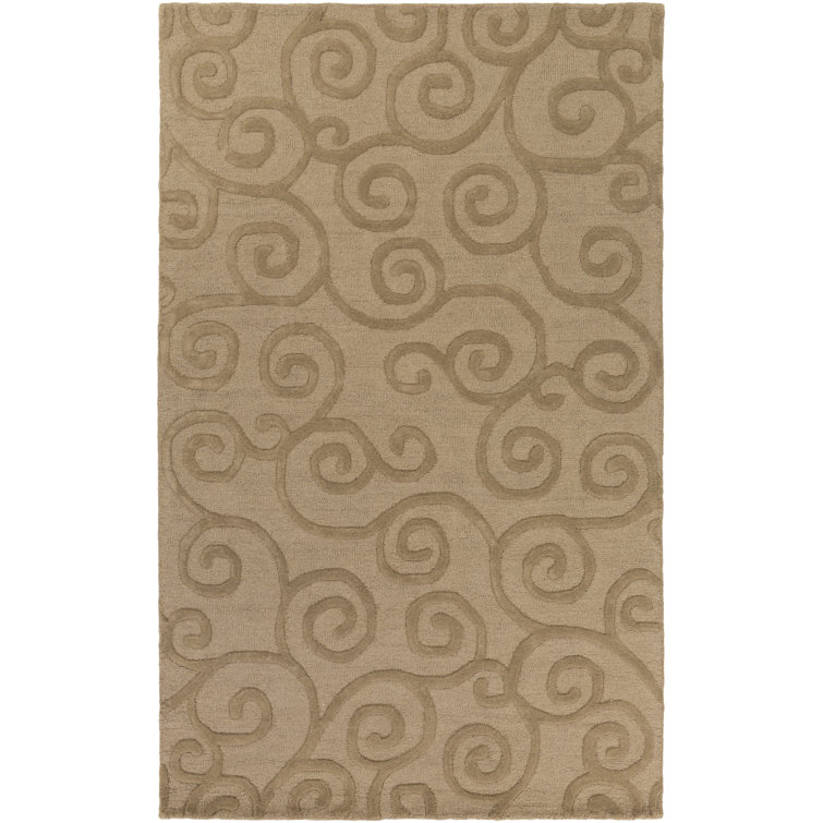 Wool Floral Indoor Rug