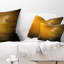 Floral Motion Blurred Wild Flower Impression Lumbar Pillow