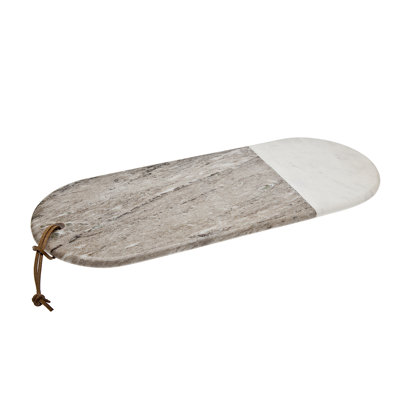 Two Toned Marble Serving Tray