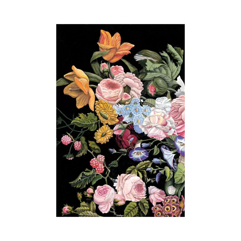 Baroque Diptych I by Naomi McCavitt - Wrapped Canvas Painting, 20.32 cm H x 30.48 cm W