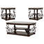 Ensemble de tables basses 3 pièces Elegant