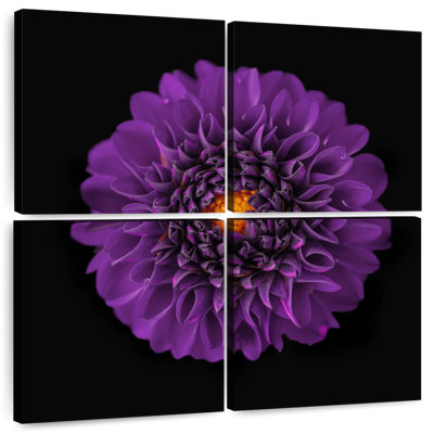 Fleur de dahlia mauve Harnek