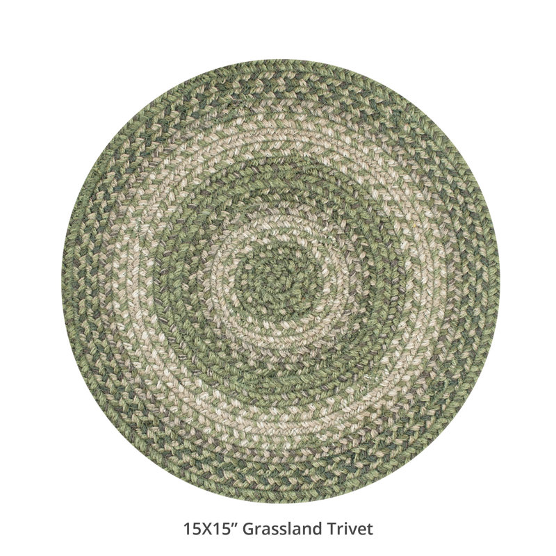Plat en jute tressée
