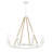 Evanelle 8 - Light Dimmable Wagon Wheel Chandelier