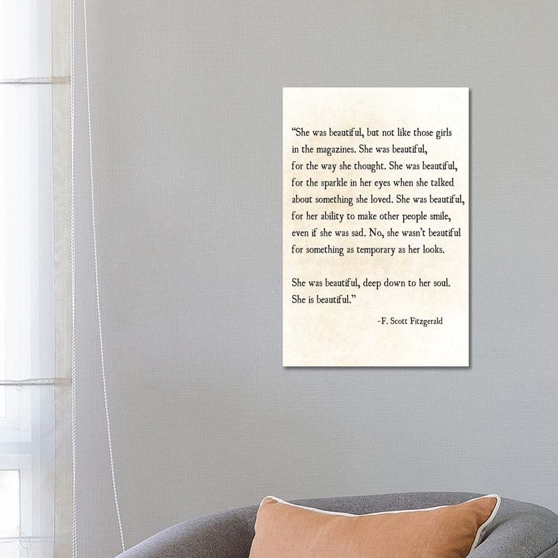 She Is Beautiful by Debbra Obertanec - Wrapped Canvas Print, 66.04 cm H x 45.72 cm W x 3.175 cm D