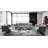 Kingsville Contemporary Sofa Chair with Arms in Velvet and Acrylic Legs-44585905