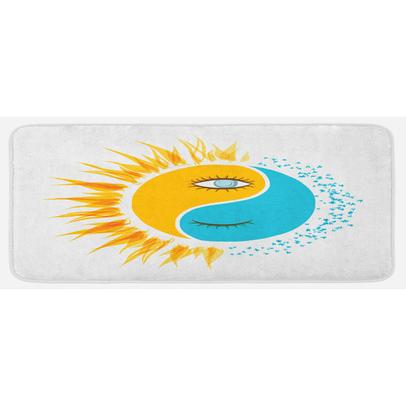 Tapis de cuisine Yin Yang