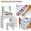 Notification Dressing Table with Mirror