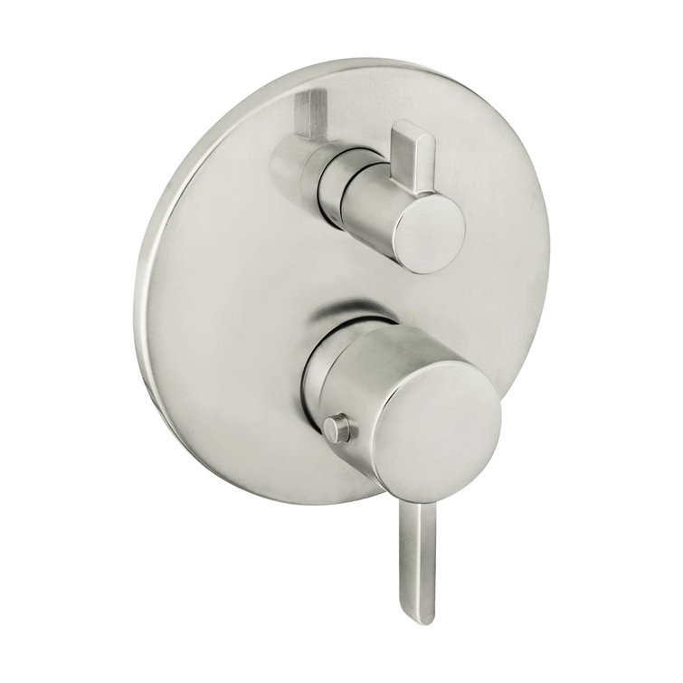 Ecostat S Thermostatic Volume Control Faucet Trim with Lever Handle
