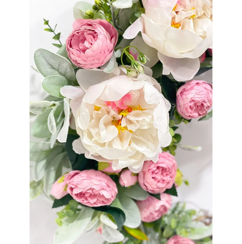 Silk Peonies Arrangement