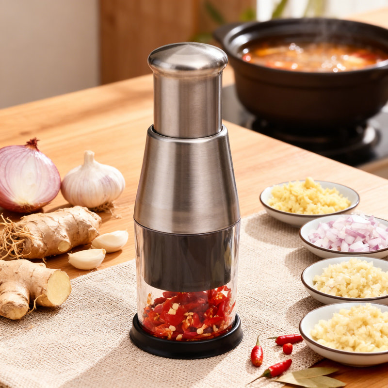 Multi-function Manual Garlic Press