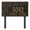 Personalized Spring Blossom Estate 2-Line Lawn Address Sign