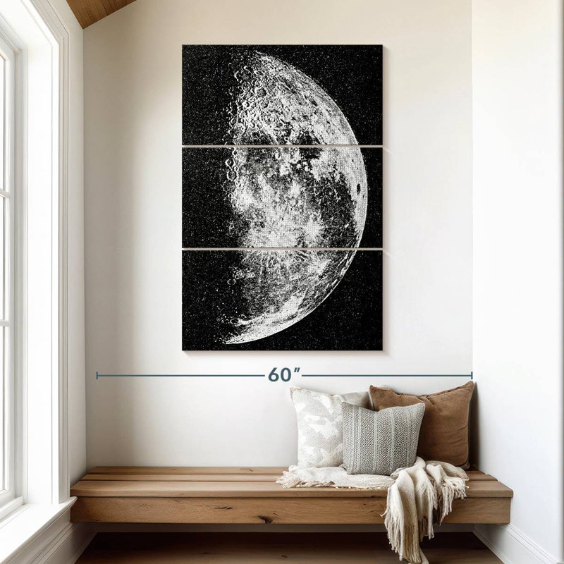 Oberle Half Moon, 57" H x 36" W