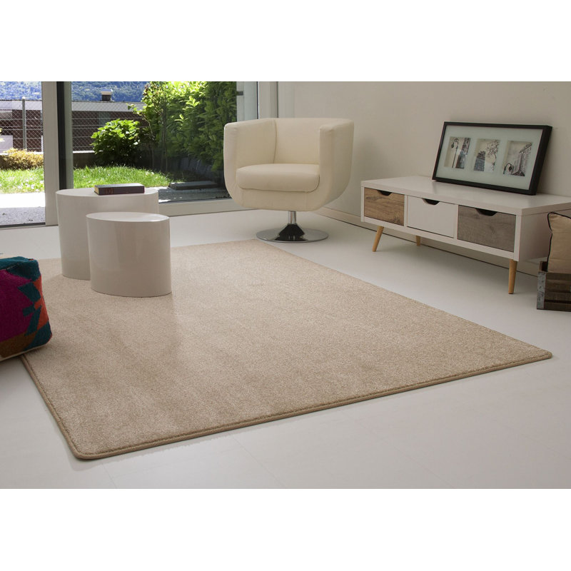 Cardero Solid Colour Area Rug, Rectangle 140 x 200cm