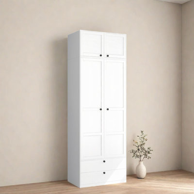 Garde-robe simple de couleur unie