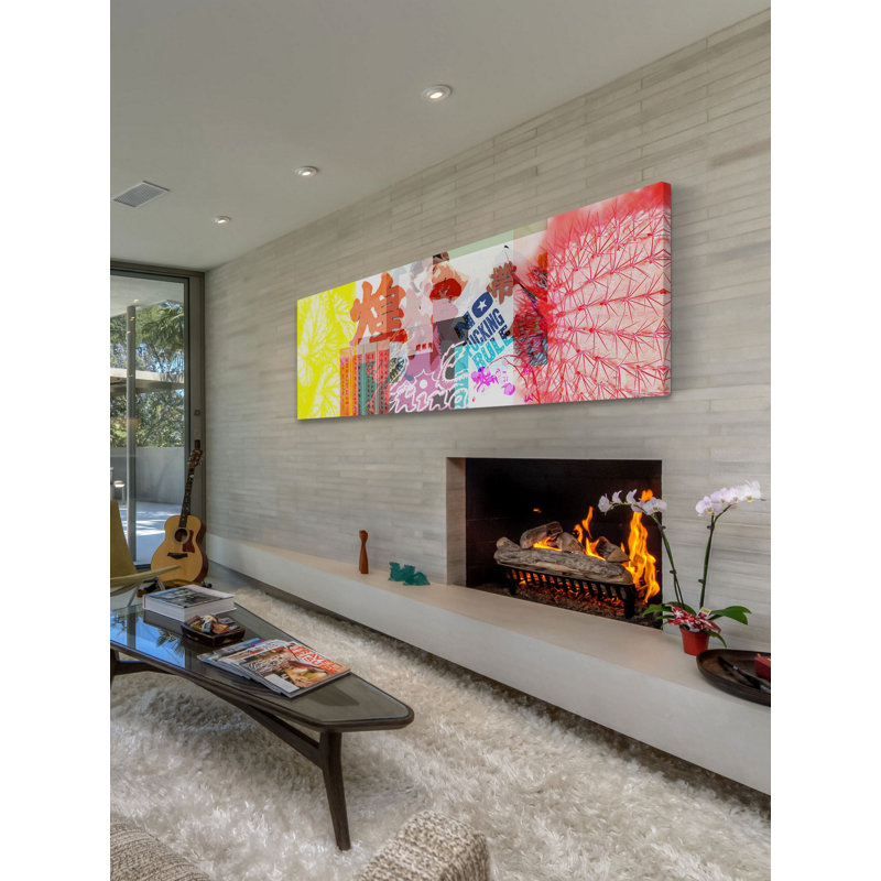 1 Piece Wrapped Canvas Wall Art, 25cm H x 76cm W