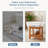Solid Wood Shower Bench with Storage Shelf, 250LB Capacity Spa Bath Stool with Adjustable Leveling Feet for Bathroom, Bedroom, Living Room-1414823645