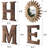 Sunflower Shaped Wooden Mirror