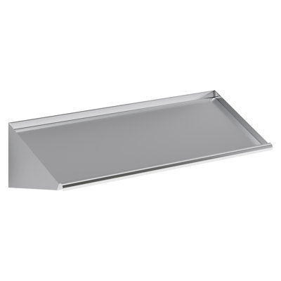 63 In. Stainless Steel Wall Mounted Slanted Rack Shelf
