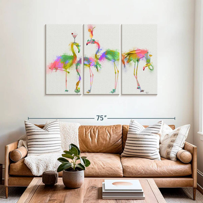 Brampt Rainbow Splash Cocktail Party, 36" H x 57" W