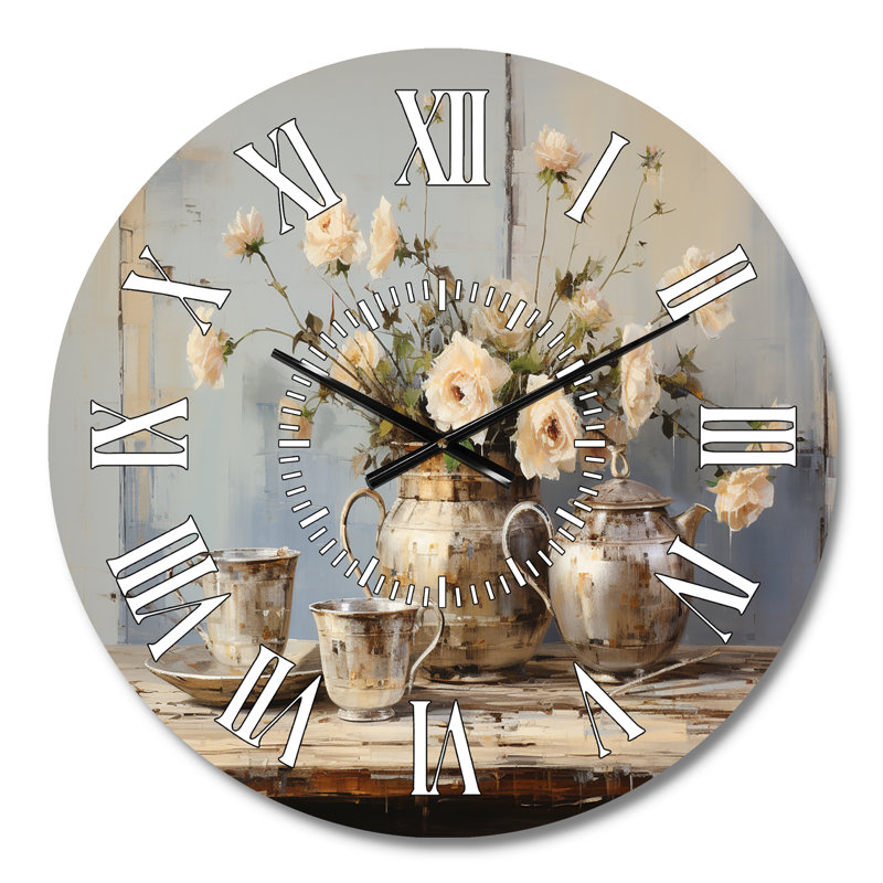 Horloge murale, Médium