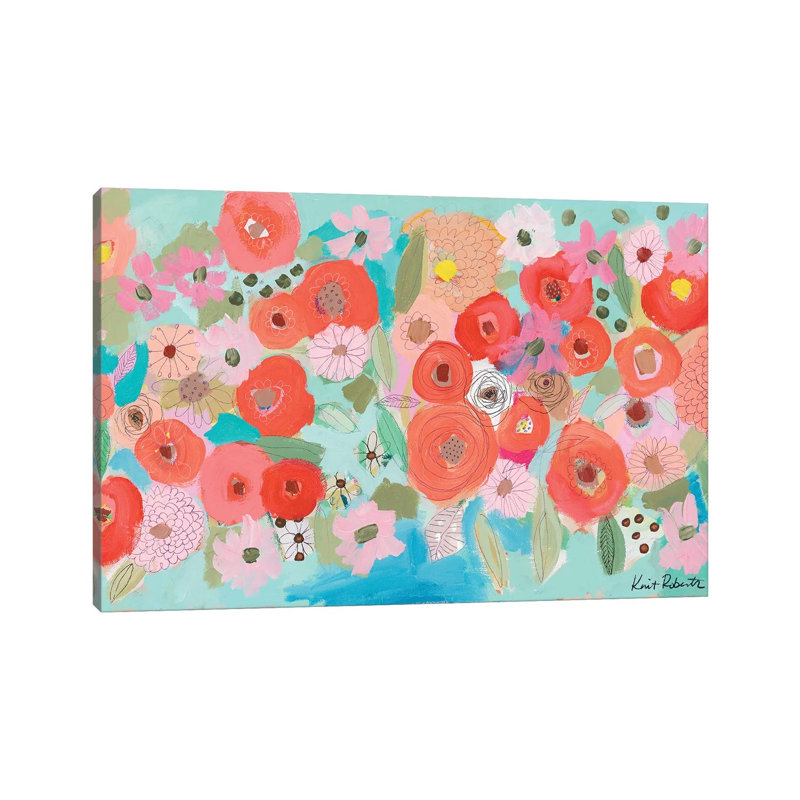 May You Dream of Lovely Things 1 Piece Wrapped Canvas Painting, 152.5 cm H x 101.5 cm W