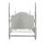 Sauval Full Bed with 4-Poster in Gray