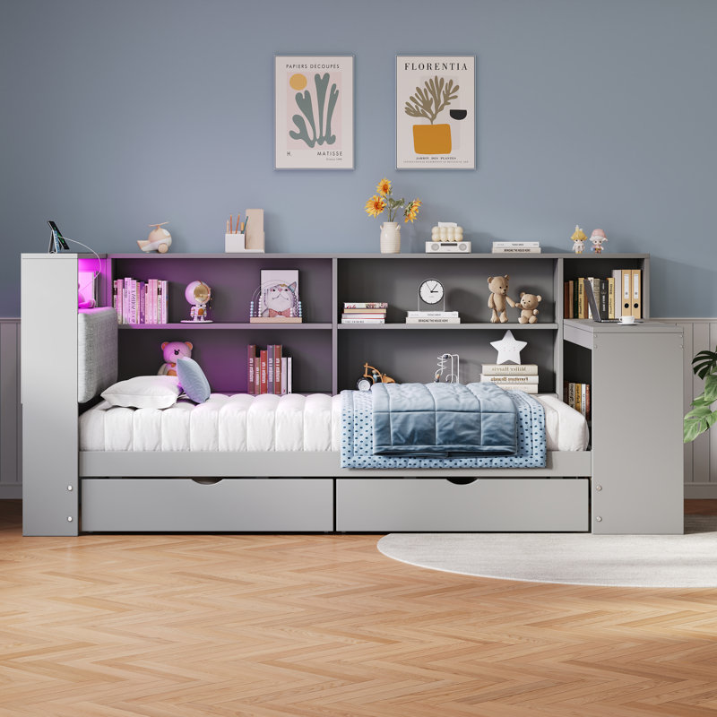 Bed, Grey