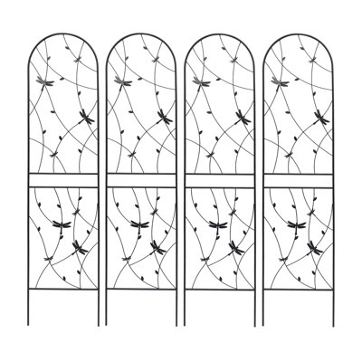 2 Pack Metal Garden Trellis
