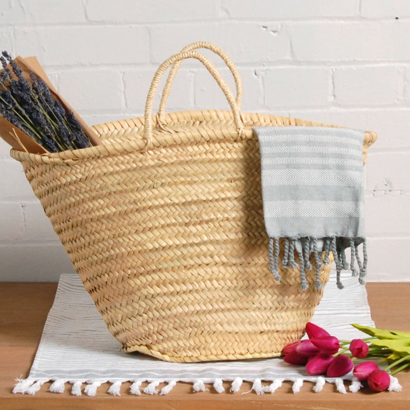 Panier en rotin