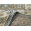 Tapis bleu en laine noué à la main 10 pi 2 po x 14 po Oushak-1566679764-1566679767