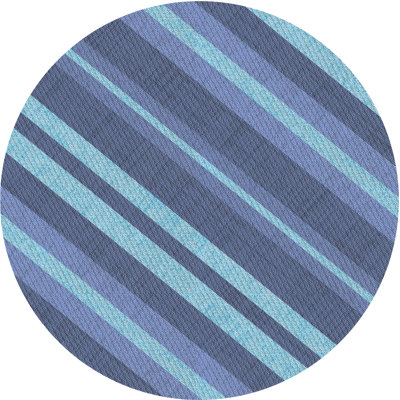 Tapis de zone bleue à motifs