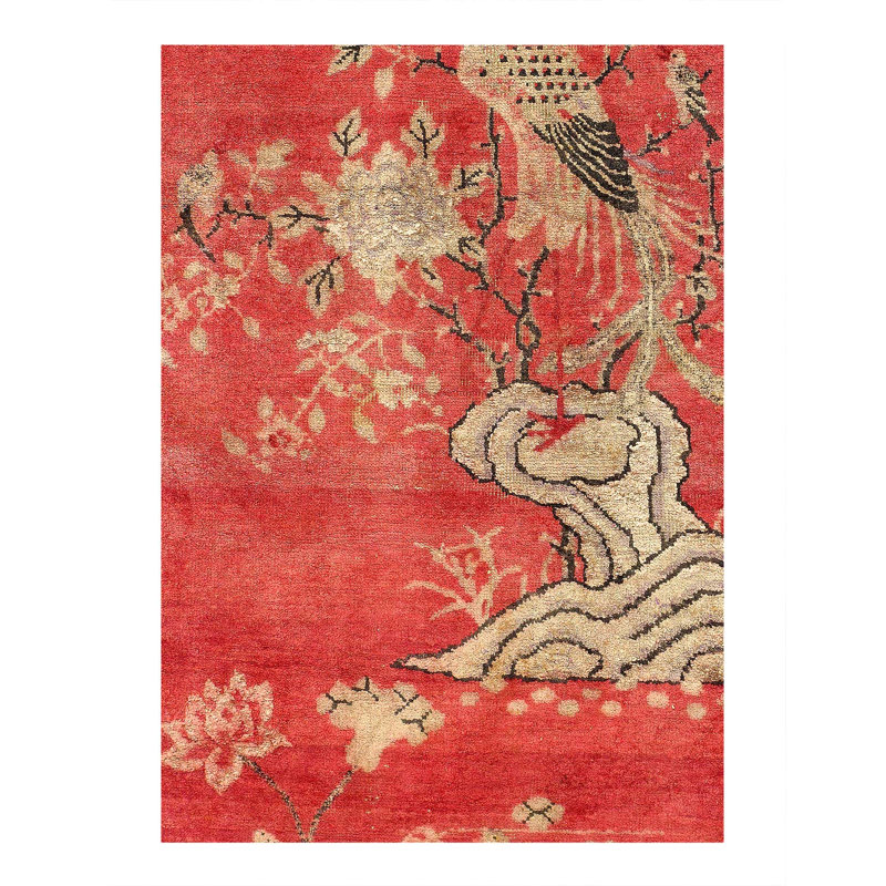 One-of-a-Kind Rectangle 2'7" X 4'7" Hand Knotted Area Rug