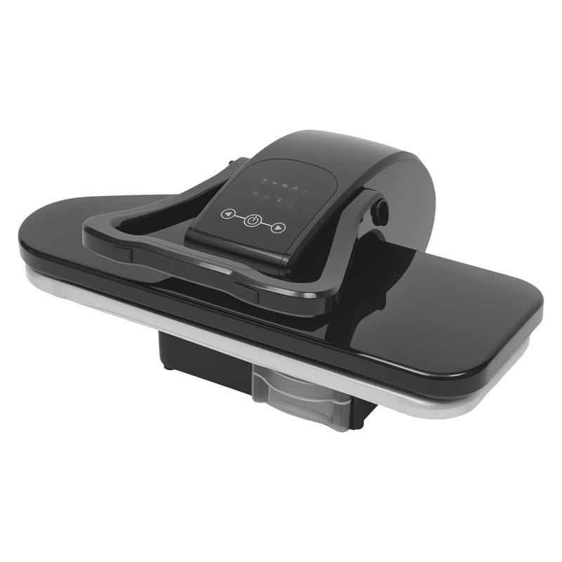 Thermopompe à vapeur robuste de 1 600 W à température ajustable pour les vêtements avec vaporisateur et écran tactile noir