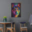  «Shiba Close Up» par Dean Russo, art mural en métal, 24 po x 36 po-271025470