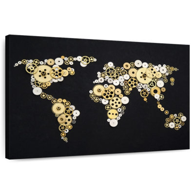 Carte du monde Aliaz Gear