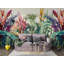 Murale de jardin tropical botanique-552043762
