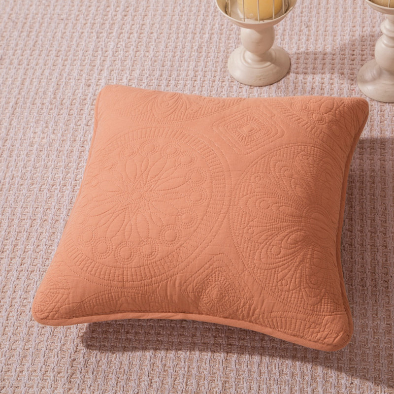 Tuscany Sunrise Floral Cotton Lumbar Pillow Set