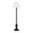 Minnie 68'' Blackened Bronze Traditional Floor Lamp with Outlet