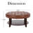Faux Leather Ottoman-454620134