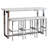 Faylinn 3 - Person Trestle Dining Set-1492524047