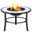 Eastchester Mosaic Fire Pit 68cm Ceramic-1947063465