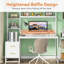 MDF Iron Writing Desk