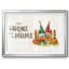 Gnome Place Like Home, reproduction d'art encadrée-801097093-801097092