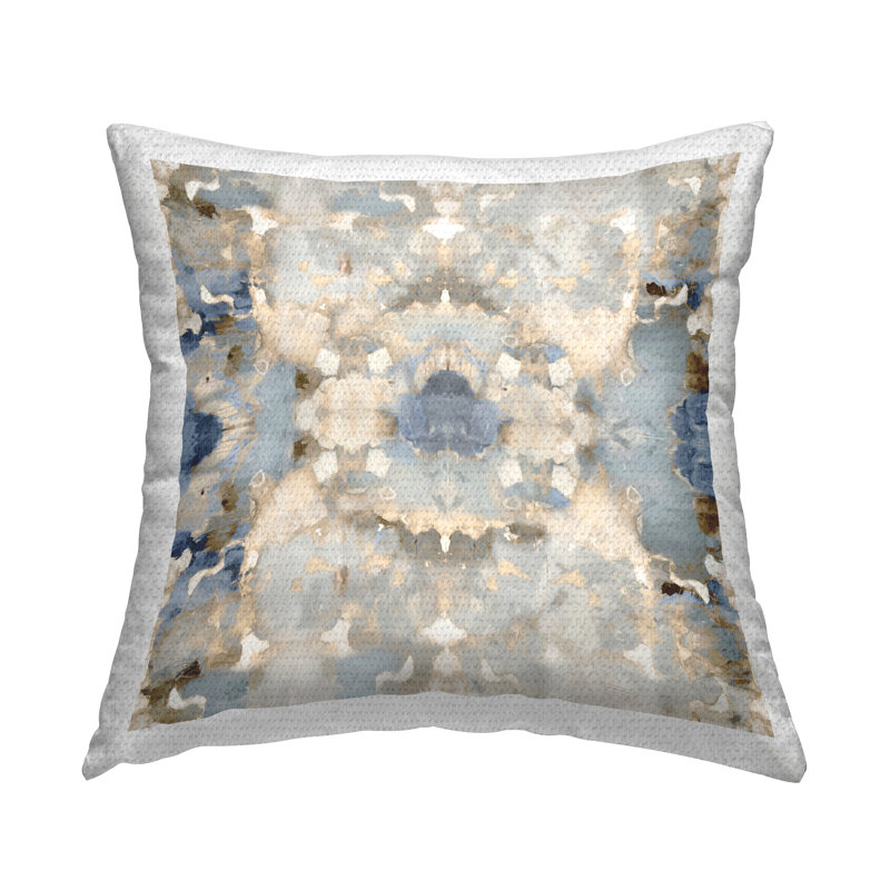 Abstract Outdoor Throw Pillow