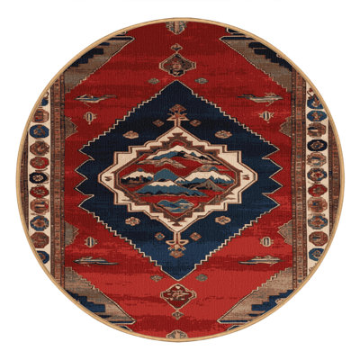 Machine Washable Persian Brown Area Rug