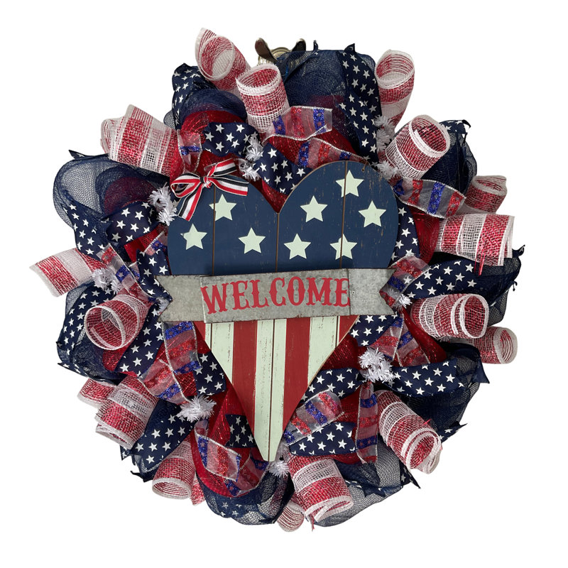 Couronne patriotique de bienvenue