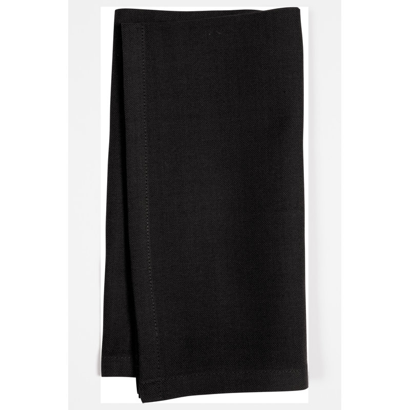 Torrian 20" Cotton Napkin, Black